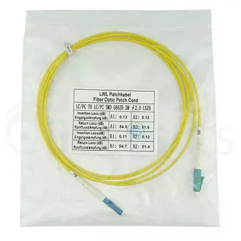 BlueOptics SFP2121BU3MS InfiniBand Glasfaserkabel 3 m LC Gelb