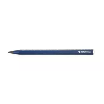 Druckbleistift TROIKA CONSTRUCTION ENDLESS HB Blau Aluminium 147 mm