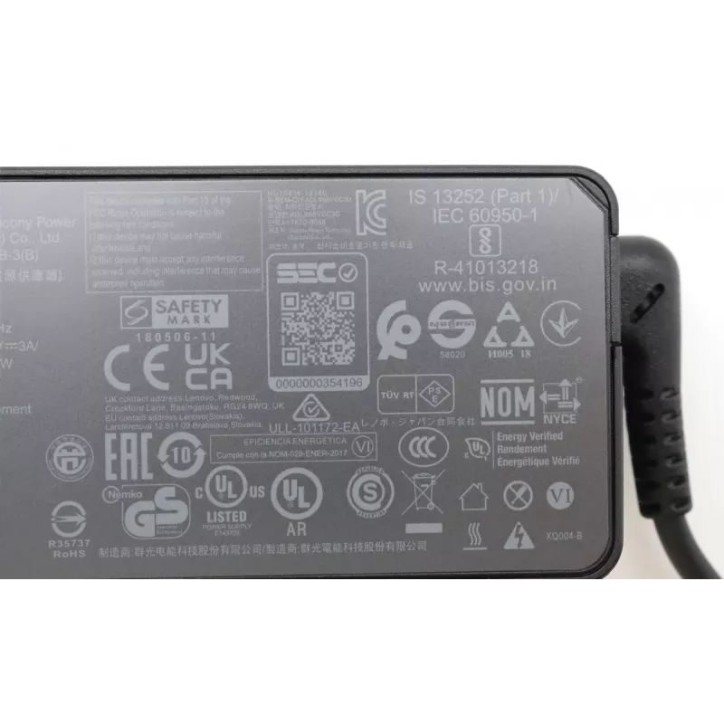 Lenovo 5A11E21011 Netzteil Innenbereich 45 W Schwarz