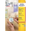 Selbstklebendes Etikett Kreis Avery L6019REV-25