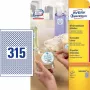Selbstklebendes Etikett Kreis Avery L6019REV-25