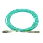 BlueOptics BK839A InfiniBand-Glasfaserkabel 2 m LC Aqua OM3