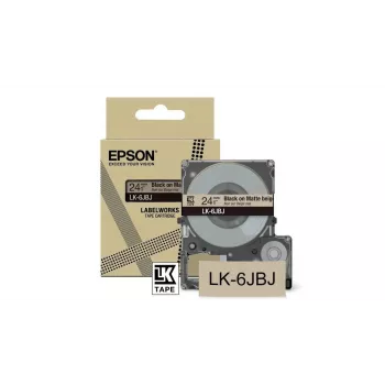 Epson LK-6JBJ Beige, Schwarz