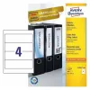 Selbstklebendes Etikett Avery L4761-100 Abgerundetes Rechteck