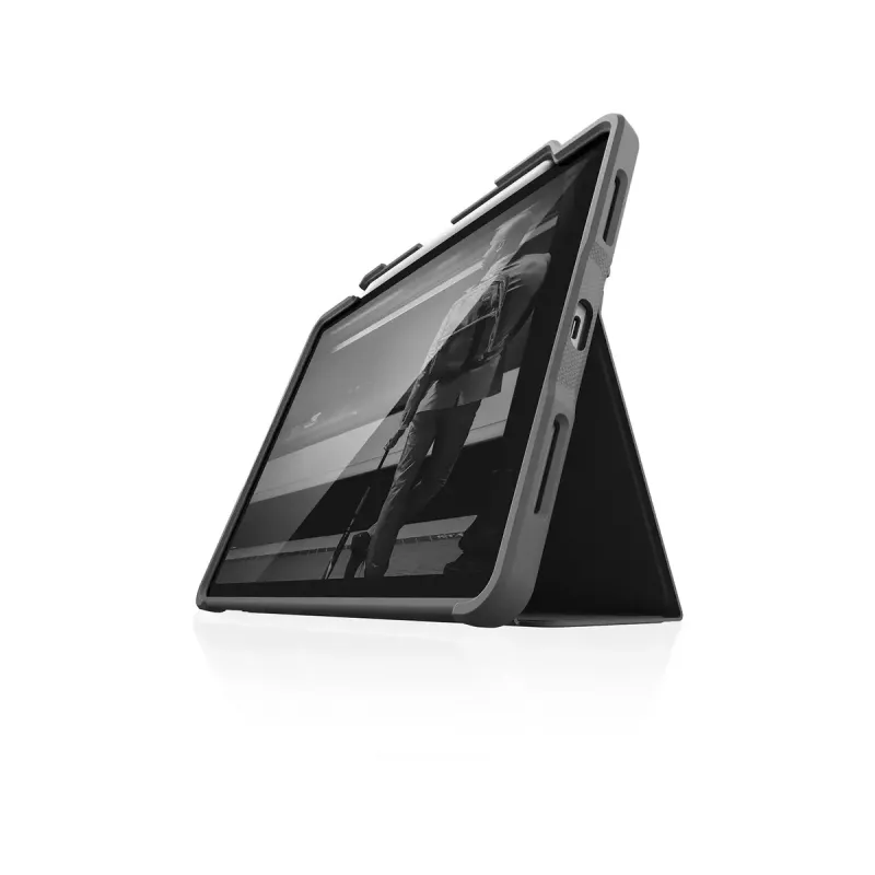 Folio Case STM Dux Plus für iPad Air 4. Gen. 27,7 cm Schwarz