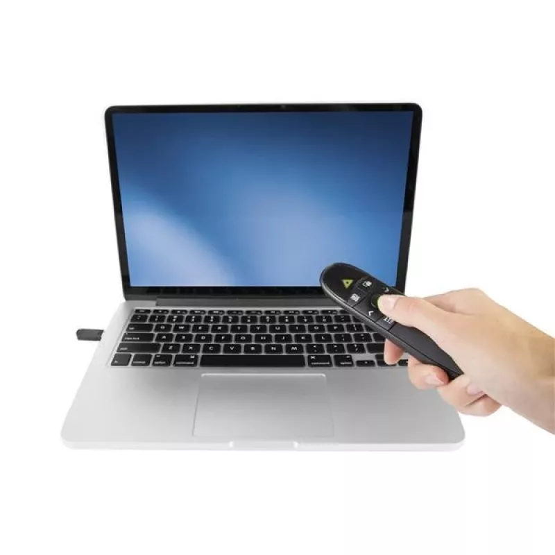 StarTech.com Wireless Presentation Remote mit grünem Laserpointer - 27 m Reichweite