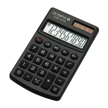 Basistaschenrechner Olympia LCD 1110 Pocket Schwarz