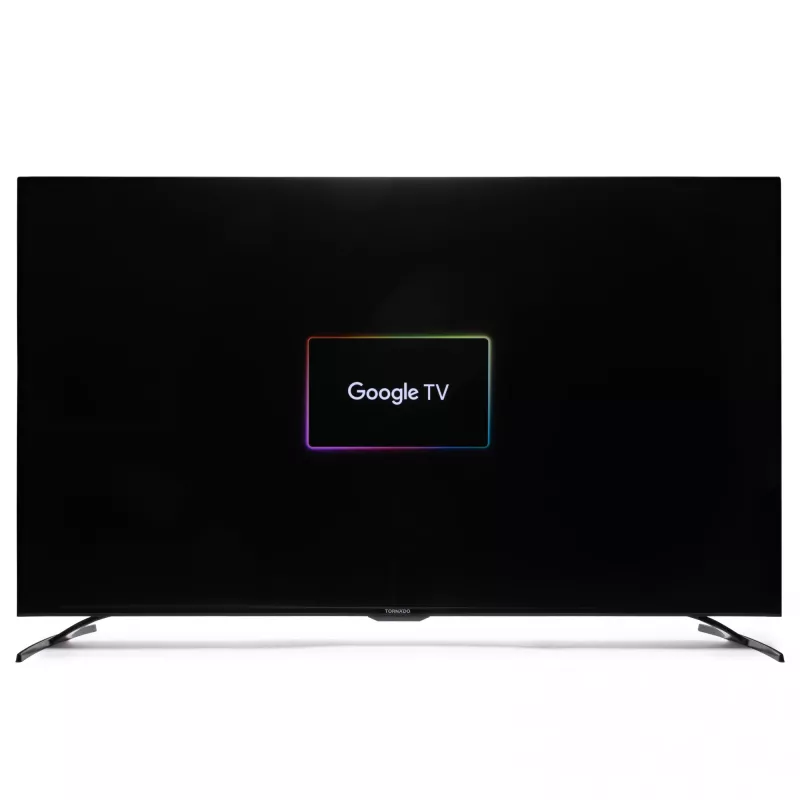 TORNADO 55UA3400X | 55“ rahmenloser 4K UHD Google TV mit HDR10 und HLG