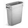 Abfallbehälter Durable 1800503050 Rechteckig Kunststoff Grau Breite 590 mm Tiefe 282 mm Höhe 600 mm
