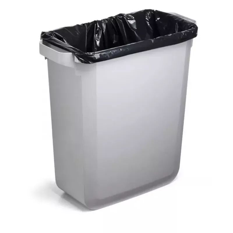 Abfallbehälter Durable 1800503050 Rechteckig Kunststoff Grau Breite 590 mm Tiefe 282 mm Höhe 600 mm