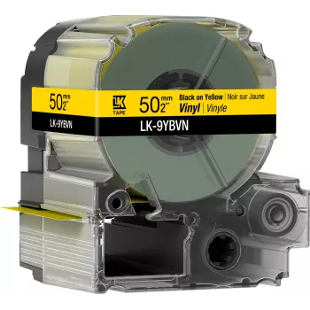 Epson LK-9YBVN Farbband Gelb auf Schwarz
