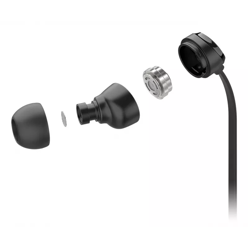 Motorola EARBUDS3CS Kopfhörer/Headset Kabelgebunden In-Ear Anrufe/Musik USB Typ-C Schwarz