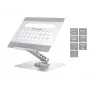 Conceptronic DONN27G, Laptopständer, Silber, Aluminium, 360°, USB 3.2 Gen 1 (3.1 Gen 1) Type-C, 5000 Mbit/s