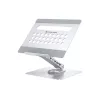 Conceptronic DONN27G, Laptopständer, Silber, Aluminium, 360°, USB 3.2 Gen 1 (3.1 Gen 1) Type-C, 5000 Mbit/s