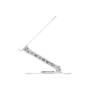 Conceptronic DONN27G, Laptopständer, Silber, Aluminium, 360°, USB 3.2 Gen 1 (3.1 Gen 1) Type-C, 5000 Mbit/s