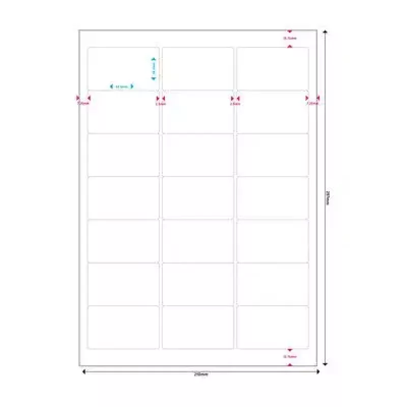 Selbstklebendes Etikett MediaRange MRINK148
