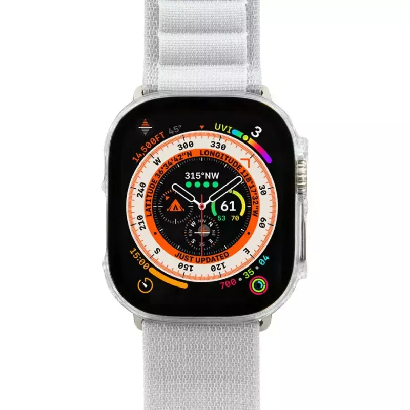 Case LAUT Shield Transparent Glas Polycarbonat Smartwatch