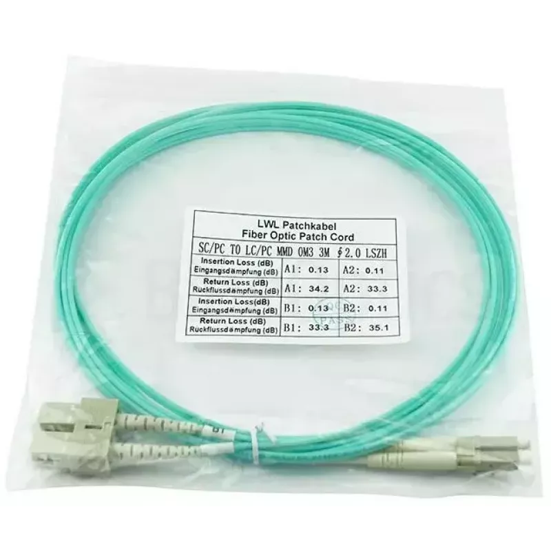 BlueOptics InfiniBand/Glasfaserkabel 10 m 2x LC 2x SC LC/APC