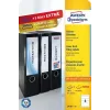 Selbstklebendes Etikett Avery L4761-25 Abgerundetes Rechteck