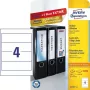 Selbstklebendes Etikett Avery L4761-25 Abgerundetes Rechteck