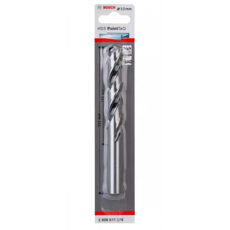 Spiralbohrer Bosch HSS PointTeQ 1,2 cm