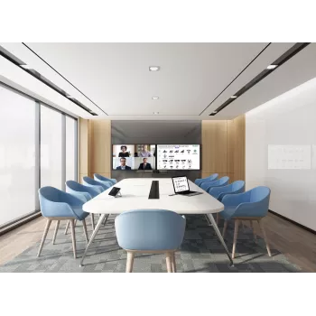 Video-Collaboration-Bar Yealink MeetingBar A30 120° Sichtfeld 3,5-fach optischer Zoom