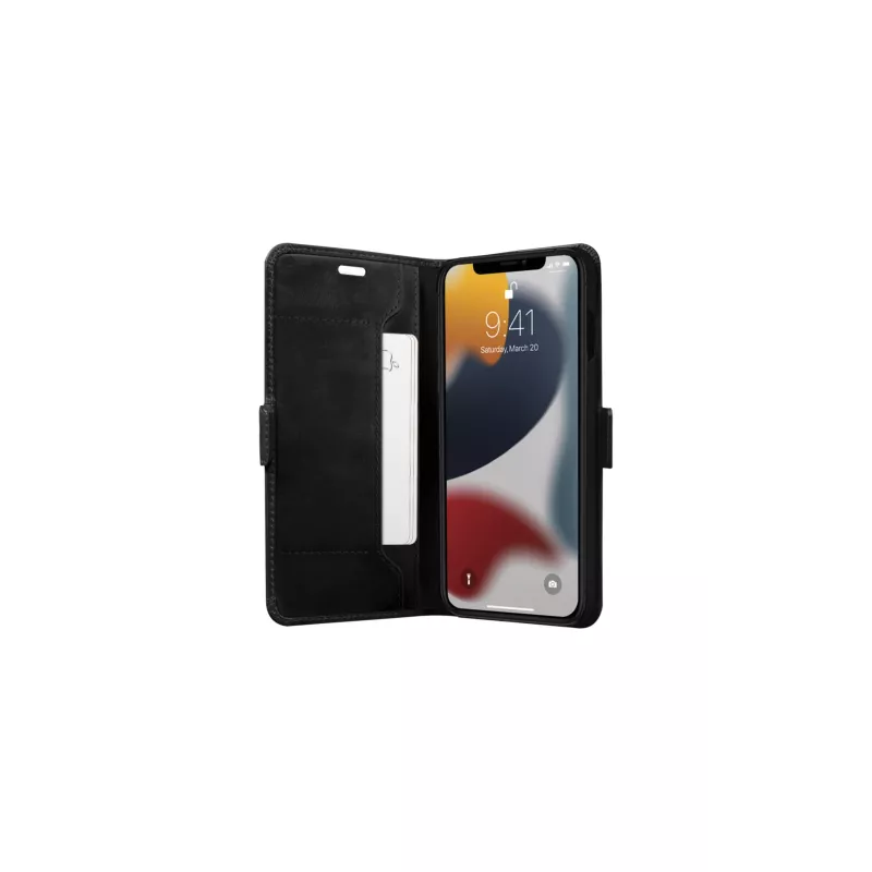 dbramante1928 Copenhagen schlank - iPhone 13 Pro - Schwarz, Wallet-Hülle, Apple, iPhone 13 Pro, 15,5 cm (6,1 Zoll), Schwarz