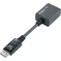 Techly DisplayPort DP auf VGA-Adapter M F IADAP DSP-250, 0,07 m, DisplayPort, 2 x VGA (D-Sub), Male, Female, 1920 x 1200 Pixel