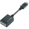 Techly DisplayPort DP auf VGA-Adapter M F IADAP DSP-250, 0,07 m, DisplayPort, 2 x VGA (D-Sub), Male, Female, 1920 x 1200 Pixel