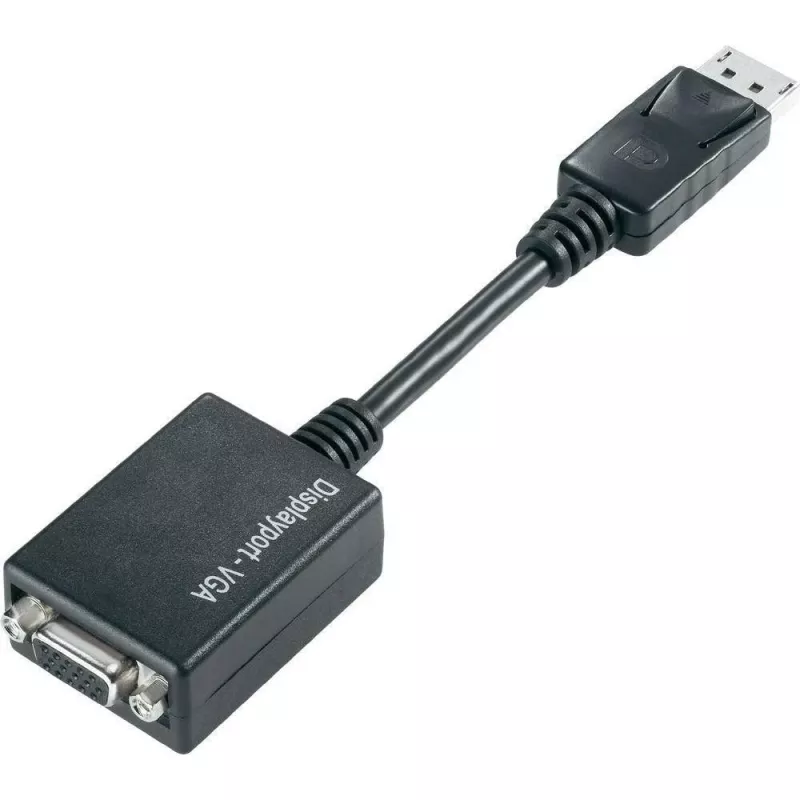 Techly DisplayPort DP auf VGA-Adapter M F IADAP DSP-250, 0,07 m, DisplayPort, 2 x VGA (D-Sub), Male, Female, 1920 x 1200 Pixel