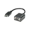 Techly DisplayPort DP auf VGA-Adapter M F IADAP DSP-250, 0,07 m, DisplayPort, 2 x VGA (D-Sub), Male, Female, 1920 x 1200 Pixel
