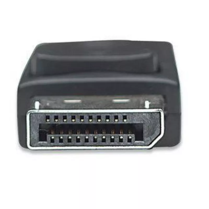 Techly DisplayPort DP auf VGA-Adapter M F IADAP DSP-250, 0,07 m, DisplayPort, 2 x VGA (D-Sub), Male, Female, 1920 x 1200 Pixel
