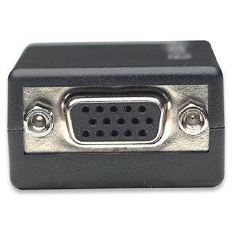 Techly DisplayPort DP auf VGA-Adapter M F IADAP DSP-250, 0,07 m, DisplayPort, 2 x VGA (D-Sub), Male, Female, 1920 x 1200 Pixel