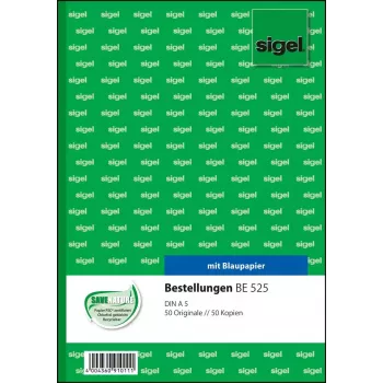 Geschäftsformular Sigel BE525