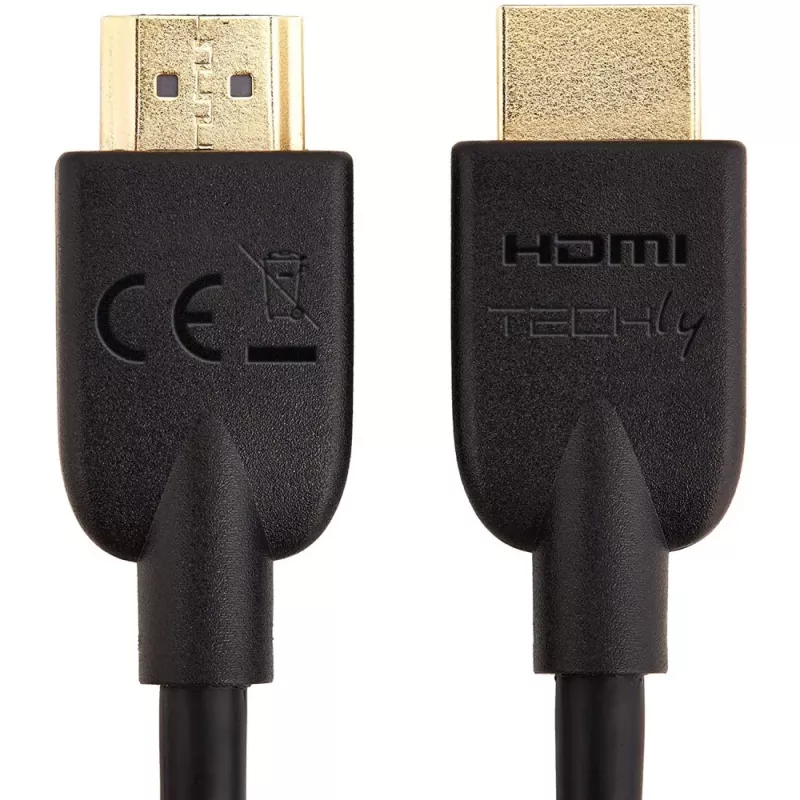 Techly ICOC HDMI2-4-020T HDMI-Kabel 2 m HDMI Typ A (Standard) Schwarz