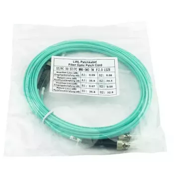 BlueOptics SFP3333EU10MK InfiniBand Glasfaserkabel 10 m ST Aqua