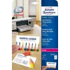 Visitenkartenblätter Avery Zweckform C32026-25, 85×54 mm, weißer Karton, 25 Karten