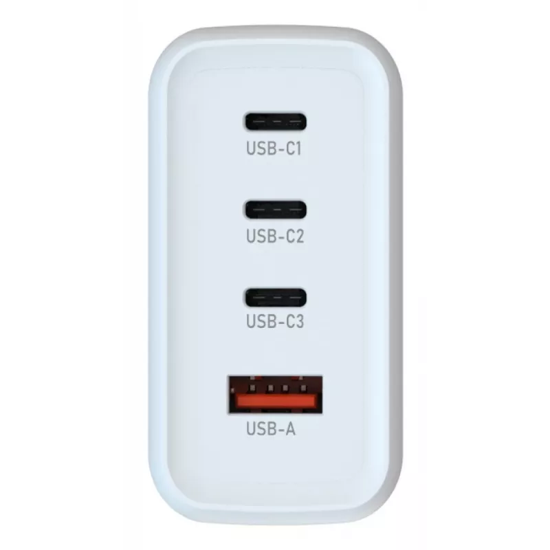 Techly IPW-PD140W-WH mobiles Ladegerät Powerbank, Smartphone, Tablet, Universal Weiß AC Schnellladen Innenbereich
