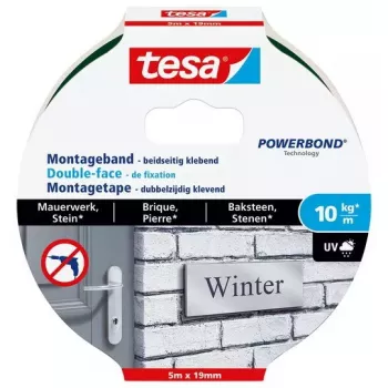 Montageband Tesa 77749-00000 5 m Schwarz 19 mm