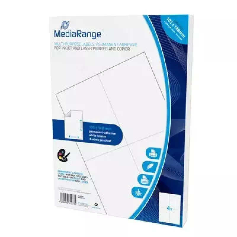 Selbstklebende Etiketten MediaRange MRINK143
