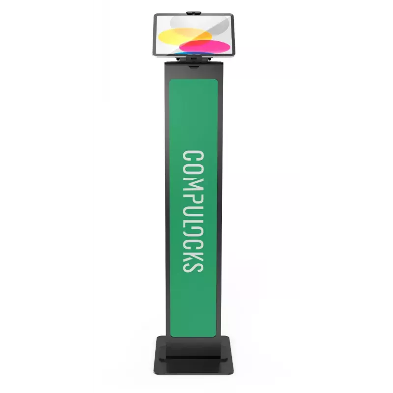 Multimedia-Stand Compulocks Universal Tablet Cling Brandable Bodenständer Schwarz