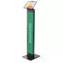 Multimedia-Stand Compulocks Universal Tablet Cling Brandable Bodenständer Schwarz