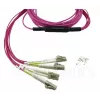 BlueOptics CBL-MPO12-4LC-OM4-10M InfiniBand Glasfaserkabel 10m MPO/UPC 4x LC Duplex/UPC