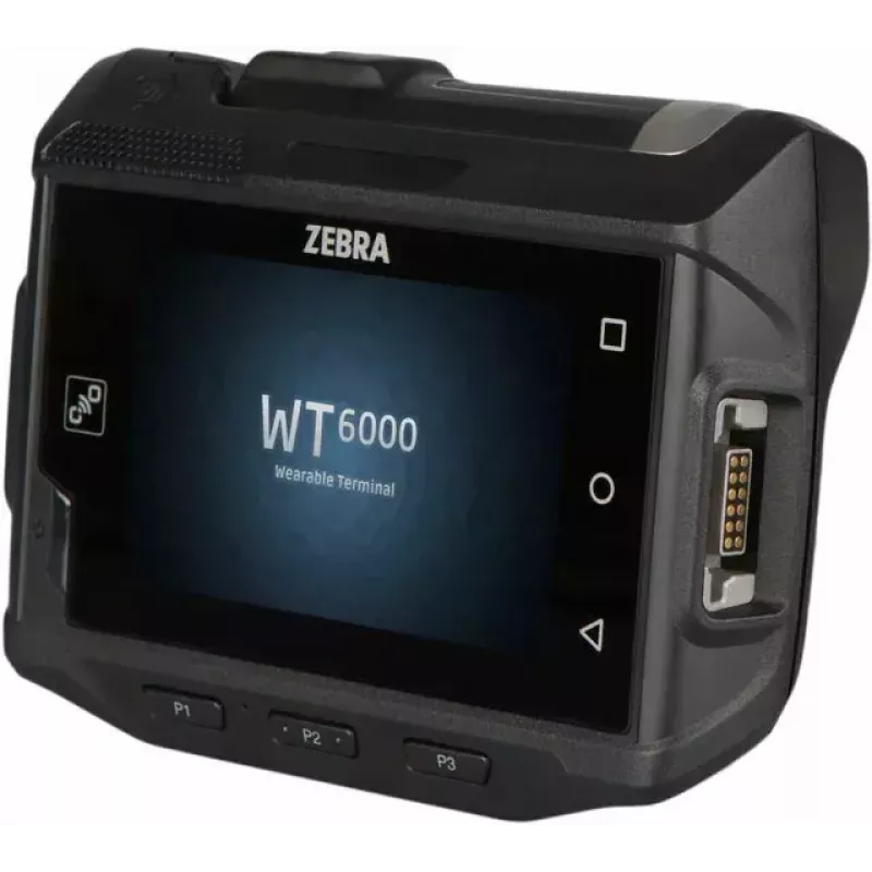 Zebra WT6000 Handheld-Mobilcomputer 8,13 cm (3,2 Zoll) 800 x 480 Pixel Touchscreen 245 g Schwarz