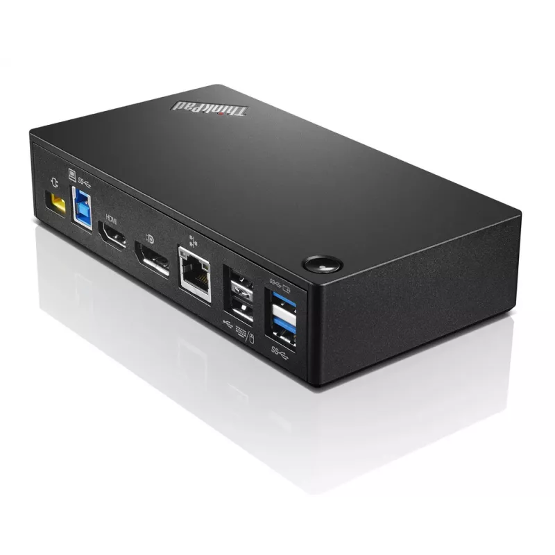 Lenovo ThinkPad USB 3.0 Ultra Kabelgebundener USB 3.2 Gen 1 (3.1 Gen 1) Type-A Schwarz