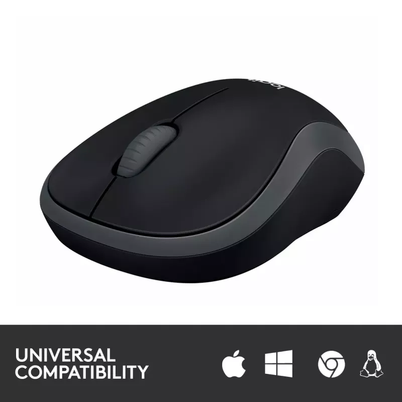 Maus Logitech M185 Swift Wireless Grau