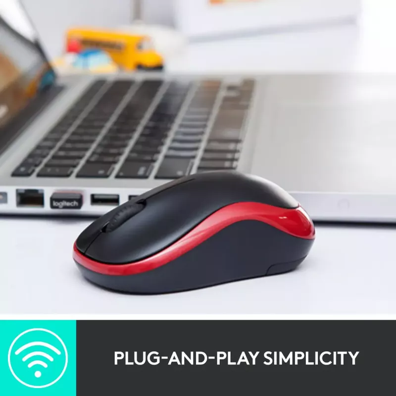 Maus Logitech M185 Swift Wireless Grau