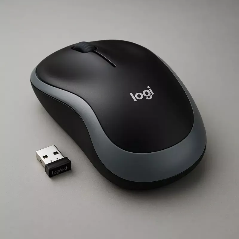 Maus Logitech M185 Swift Wireless Grau