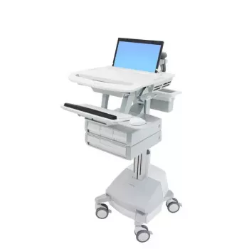 Multimedia-Wagen Ergotron StyleView Aluminium Grau Weiß