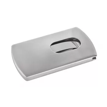 Visitenkartenetui Sigel VZ120 Edelstahl Silber
